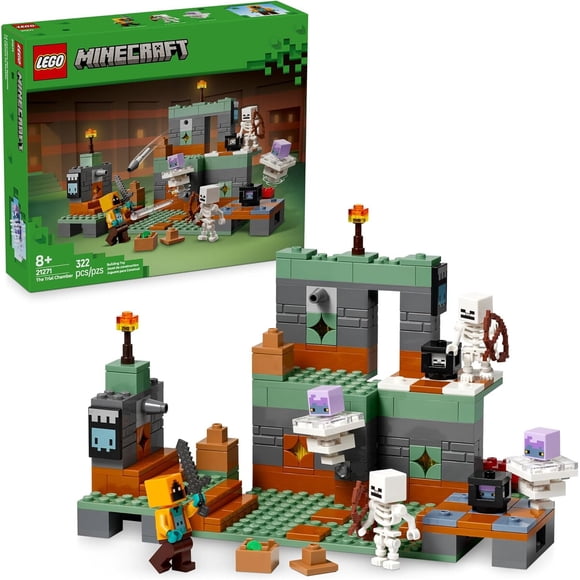 LEGO Minecraft Cámara de Prueba Set 21271 Juguete Gamer