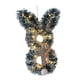 thumbnail image 1 of Guirnalda De Conejito De Pascua Decoración De Puerta Delantera Guirnalda De Orejas De Conejito Con Blanco Claro, 1 of 5