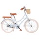 thumbnail image 1 of Bicicleta de viajero de 22 pulgadas con cesta delantera para niñas, marco de acero al carbono alto, bicicleta de la ciudad cómoda para montar al aire libre, 1 of 4