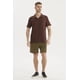 thumbnail image 4 of Polera Hombre Slim Cuello Camisero Chocolate- ll, 4 of 4