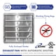 thumbnail image 3 of Ventilador de escape con persiana montado en la pared iLiving 20 ILG8SF20V-ST, 3 of 5