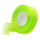thumbnail image 3 of Cinta De Gasa Satinada Transparente De Poliéster, 50 Yardas, Papel De Regalo, Verde Fluorescente, 3 of 5