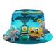 thumbnail image 1 of Plankton La Película Sombrero bucket para adultos, gorra de protección solar, sombrero de pescador plegable para viajes al aire libre, pesca y actividades de verano, 1 of 6