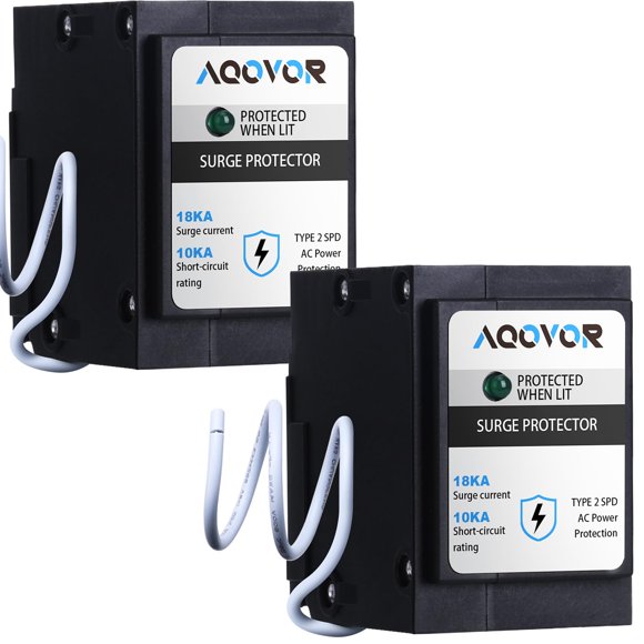 Dispositivo Protector contra Sobretensiones AQOVOR Tipo BR 18kA Paquete de 2