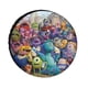 thumbnail image 1 of Monsters University Funda Para Neumático De Repuesto De Tela Oxford Tela Oxford 71cm, 1 of 6