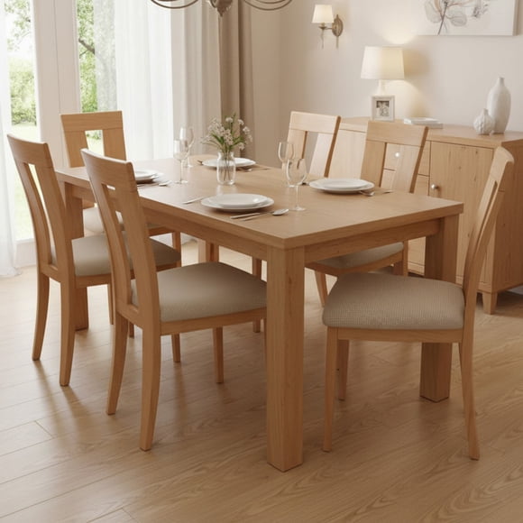 Set De 6 Fundas Para Asiento De Sillas Elasticadas Texturizada Cuadrille Color Beige