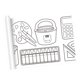 thumbnail image 1 of Pósteres Para Colorear, Regalo De Cumplea?os, Rollo De Papel Artístico DIY, Adhesivo Para El Hogar, útiles Escolares De Dibujo, 1 of 5