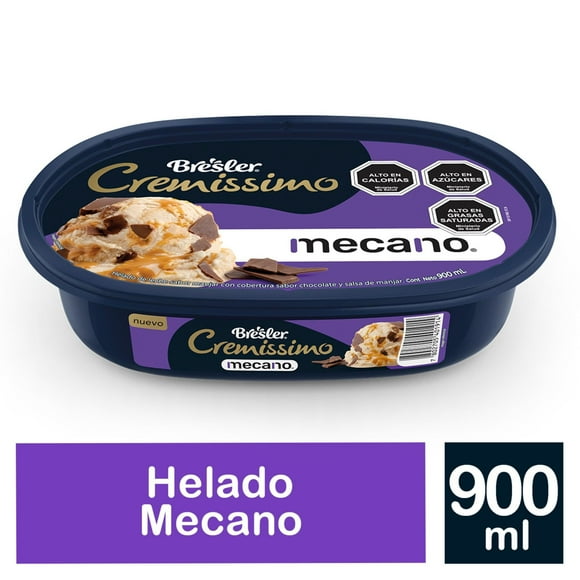 Helado Cremissimo Mecano, 900 ml