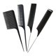 thumbnail image 4 of Peine Para El Cabello Que Resalta El Tejido Profesional, Peine Para Peinar El Cabello, Negro, 4 of 5