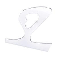 Magideal - Plantilla De Mango De Tabla De Cortar, Herramientas De Guía, Plantilla De Enrutador De Acrílico Fácil De Usar Para Carpintero, Plantilla De Mango De , D D