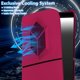 thumbnail image 2 of Funda para Consola AARONMEI PS5 Slim Rojo, 2 of 3