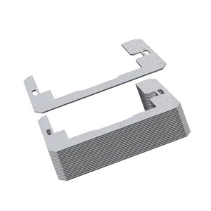 Magideal - Juego De Espaciadores De Placa De Pared De Metal, Dispositivo De Ajuste Al Ras, Placas Niveladoras Versátiles Para Baños, Accesorios Niveladores Espac 20 Piezas