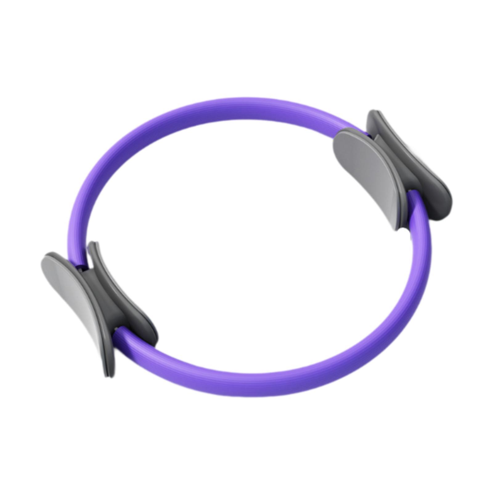 Ioensy - Anillo De Pilates Con Resistencia De 50 Libras Equipo De Pilates Para El Hogar Entrenamiento Fitness Púrpura 50 Libras