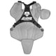 thumbnail image 3 of Kit de receptor de béisbol All-Star Top Star Series negro, 3 of 8