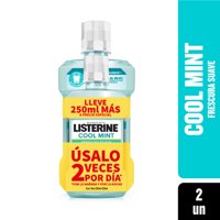 Enjuague Bucal Cool Mint Zero Alcohol 750 Ml Listerine