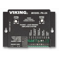 Amplificador De Paginación/Sonido De Timbre Viking Pa-2A Con Bocina 25Ae