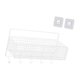 thumbnail image 2 of Cesta De Almacenamiento De Gabinete Cesta De Alambre De Acero Resistente Para Frutas Verduras Bocadillos Blanco L Con Gancho, 2 of 5