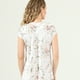 thumbnail image 4 of Camisola de Dormir Sesgo Blanco Flor, 4 of 5