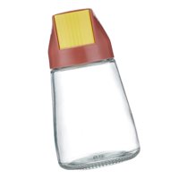 Magideal - Salero De Con Tapa Sellada Recargable Cuantitativo Portátil Pimentero Pimienta Contenedor De Especias Botella De Condimento Para Cocinar Hornea Rojo