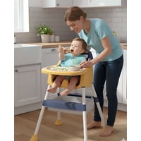 Myl Todo Hogar - Silla De Comer Multifuncional Para Bebé 2 En 1 Azul