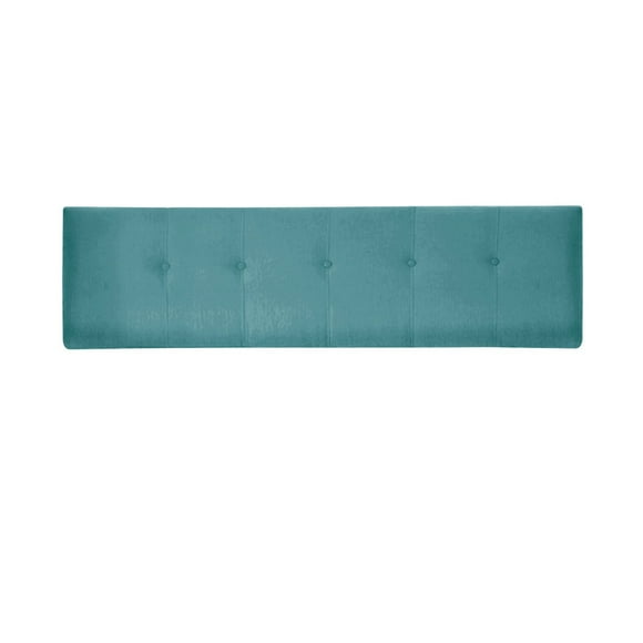Respaldo BEST Tela Velvet turquesa 2 Plazas