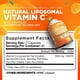 thumbnail image 2 of Vitamina C Liposomal Nutrivein 1650 mg 180 Cápsulas Alta Absorción, 2 of 3