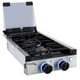 thumbnail image 1 of Estufa de gas RecPro RV de 2 quemadores de acero inoxidable con tapa, 1 of 8
