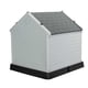 thumbnail image 3 of Casa Para Mascotas Perros Pequeña PVC 72x14x67Cm Gris, 3 of 6