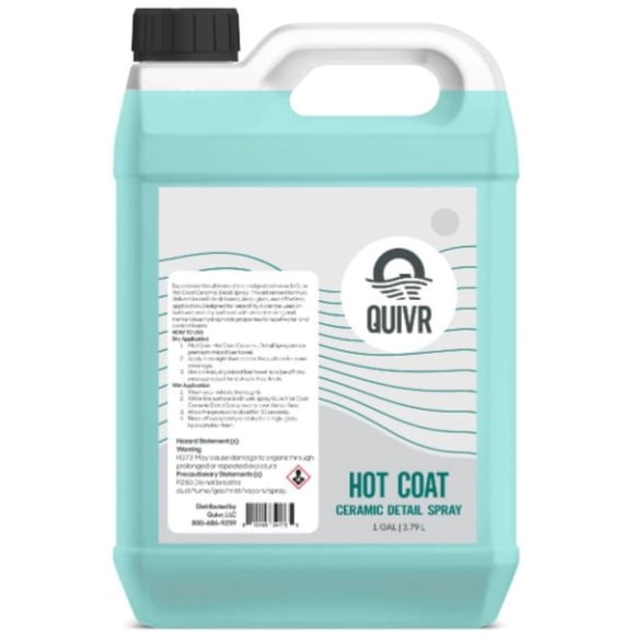 Spray Cerámico Detallador QUIVR Hot Coat 3.8L Cerámica Avanzada