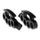 thumbnail image 3 of Reposapiés De Control De Estriberas De Nudillos Voladores Para Motocicleta Para Harley Black_2, 3 of 5
