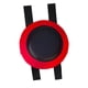 thumbnail image 1 of Almohadilla de entrenamiento, saco de boxeo de pared, objetivo de pared de boxeo, bolsa de boxeo de objetivo de reacción de equipo ajustable de cuero Rojo Negro 30cm, 1 of 5