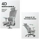 thumbnail image 4 of Silla De Escritorio Reclinable E14 Gris By LuBabycas, 4 of 8