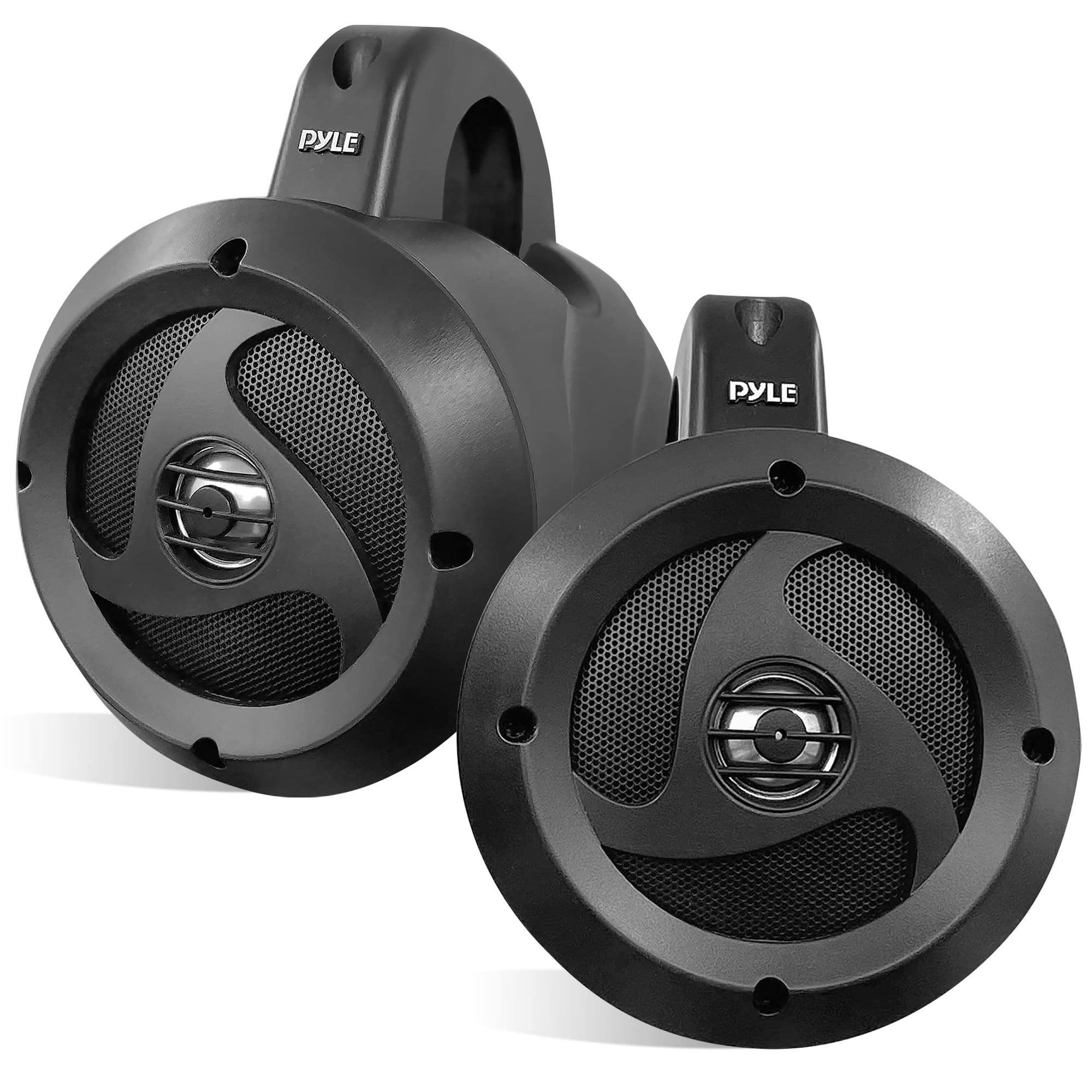 Sistema De Altavoces Pyle Waterproof Off-road De 4 Pulgadas Y 900 W, Color Negro
