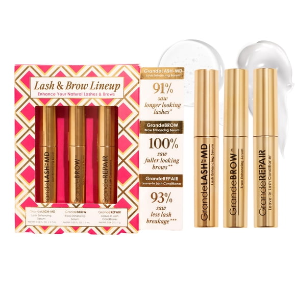 Set de cuidado de pestañas y cejas Grande Cosmetics GrandeLash-MD