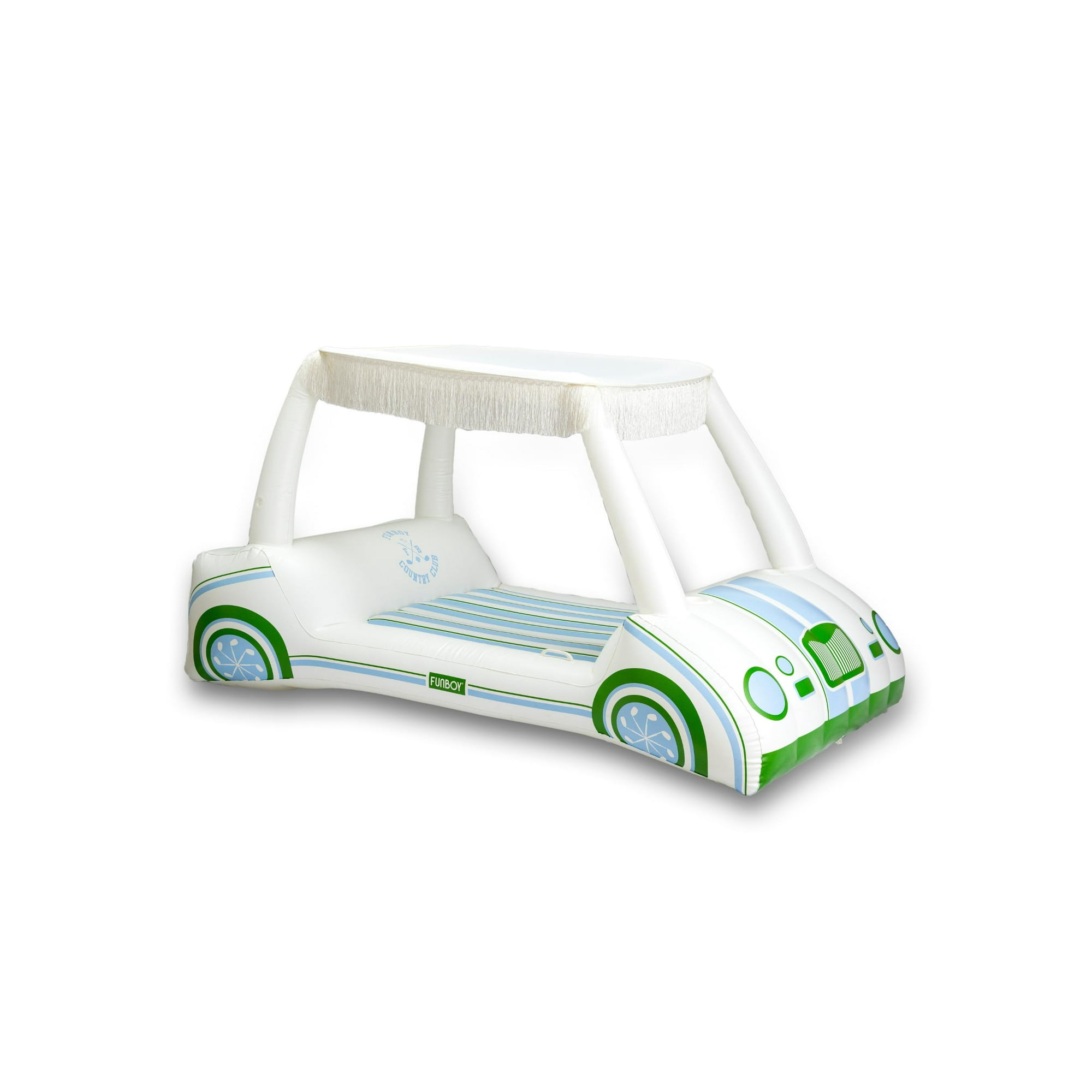 Carrito De Golf Inflable Para Piscina Funboy Giant Con Sombra Y Copa
