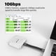 thumbnail image 4 of Unidad de estado sólido externa portátil Reletech 1TB blanca, 4 of 9