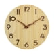 thumbnail image 3 of Reloj De Pared De Madera, Reloj Decorativo Moderno Para Baño, Comedor, Sala De Estar, 3 of 5