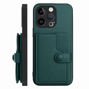Foxdock Funda Para Iphone 13 Pro Con Bloqueo Rfid - Diseño Elegante Con Cierre De Botón