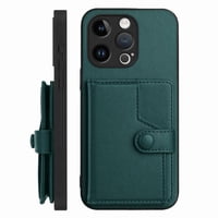 Foxdock Funda Para Iphone 13 Pro Con Bloqueo Rfid - Diseño Elegante Con Cierre De Botón