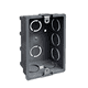 thumbnail image 1 of Caja Eléctrica Tabique Con Oreja Metálica Gris, 1 of 2
