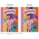 thumbnail image 4 of Suministros de Fiesta Lalaloopsy-bandera de jardín temática. Regalo perfecto para fans, amigos y familiares, ideal para actividades al aire libre y decoración de fiestas.28CM*45CM, 4 of 5