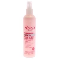 Roux - Tratamiento Sin Aclarado De Reparación Y Brillo De Queratina Para Cabello Dañado De Para Unisex - Tratamiento De 8,45 Oz