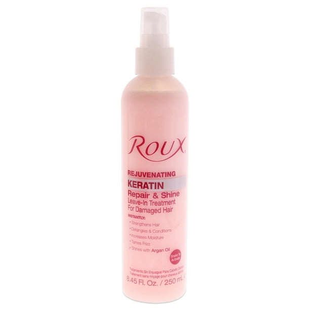 Tratamiento Sin Aclarado De Reparación Y Brillo De Queratina Para Cabello Dañado De Para Unisex - Tratamiento De 8,45 Oz