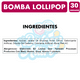 thumbnail image 2 of Dulces Bomba Lollipop - Sabor Frutilla Mabú (Caja Con 30 Un), 2 of 3