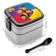 thumbnail image 2 of The Wiggles Fiambrera de Doble Capa, Contenedor de Almuerzo Portátil Apilable, Almacenamiento de Alimentos Hermético a Prueba de Fugas, 1000ml, 2 of 6