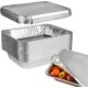 thumbnail image 1 of Bandeja para hornear LUCKMETA 53 cm × 33 cm, paquete de 15 con tapas, 1 of 7