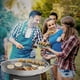 thumbnail image 2 of Comal Set Feasto 23 de acero inoxidable con quemador de paella de 54.000 BTU, 2 of 8