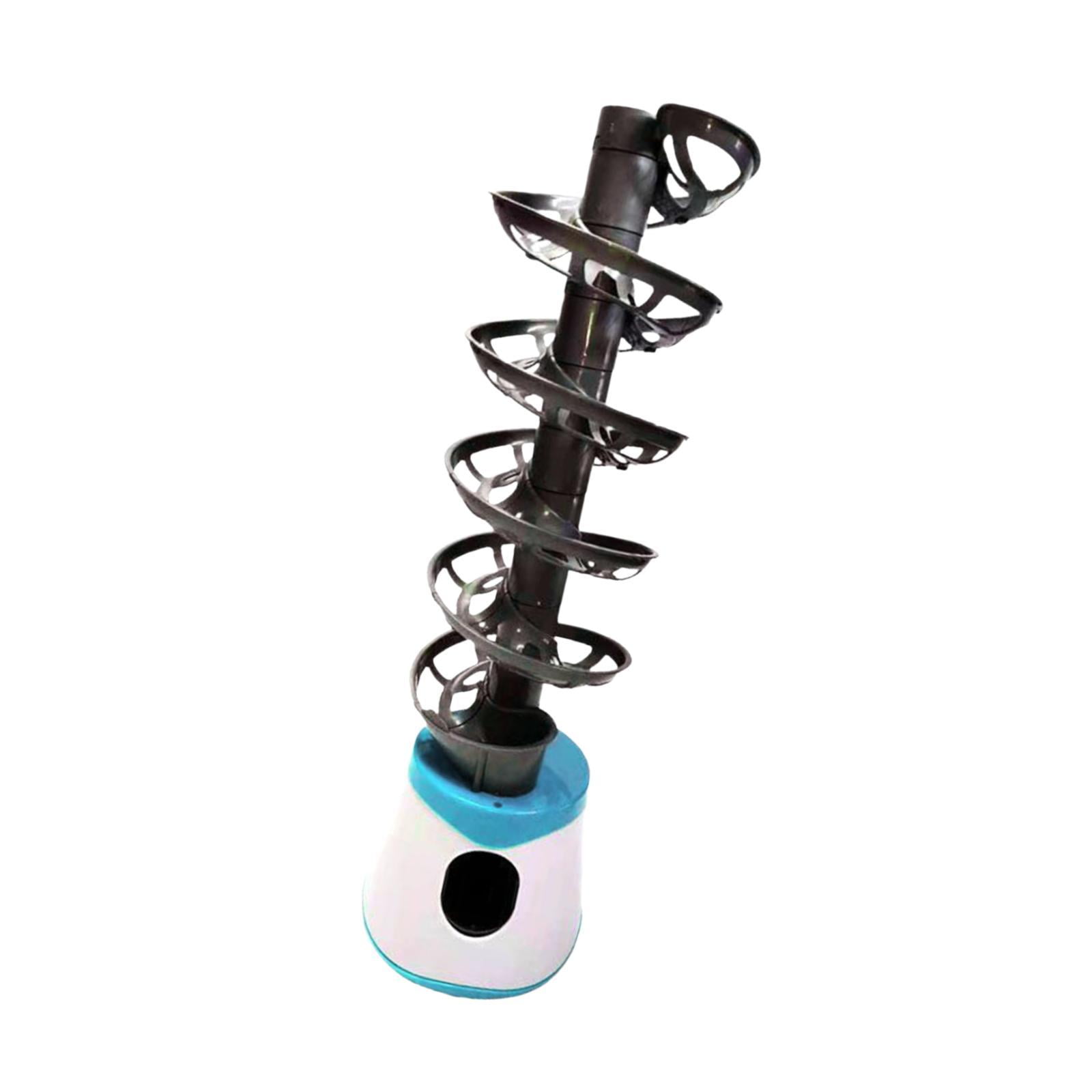 Magideal - Lanzador De Robot De Tenis De Mesa, Máquina Automática Portátil De Tenis De Mesa Para Mujeres Que Juegan Entrenamiento De Entretenimiento En Solitario Capacidad Para 50 Bolas.