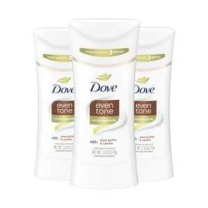 Desodorante Antitranspirante En Barra Dove Even Tone, 75 Ml, Paquete De 3