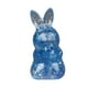 thumbnail image 2 of Conejito De Piedra Escultura Tienda Escritorio Año Nuevo Festivo Conejo Estatuas Figuras Azul, 2 of 3